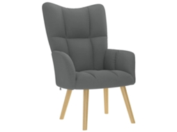 Relaxing Chair, Relaxing Chairs Vidaxl Cinzeto Tecido