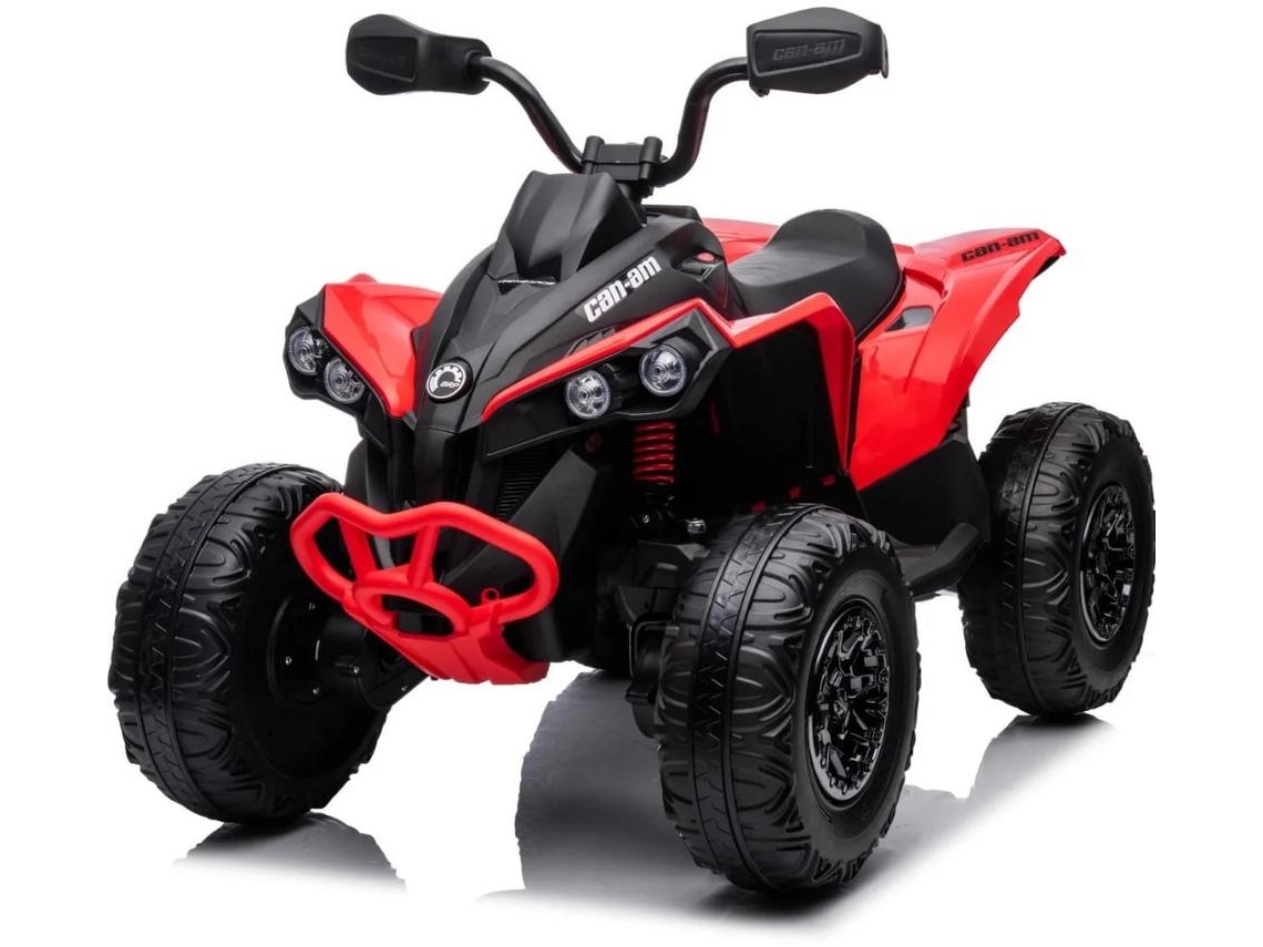 Quad Elétrico Para Crianças - Can-am Renegade 4x4 - 12v - 3 A 7 Anos - Vermelho