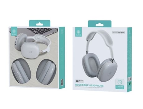 Auscultadores Wireless Fio Almofadados IKREA Branco