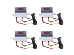 4 Peças Controlador De Temperatura Digital Regulador De Temp -50℃ A 110℃ 110-1500w