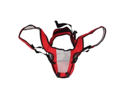 Primerox poltrona Lombar para Bebê Transportador Multifuncional com Bolsos Ajustável para Frente e Costas Vermelho