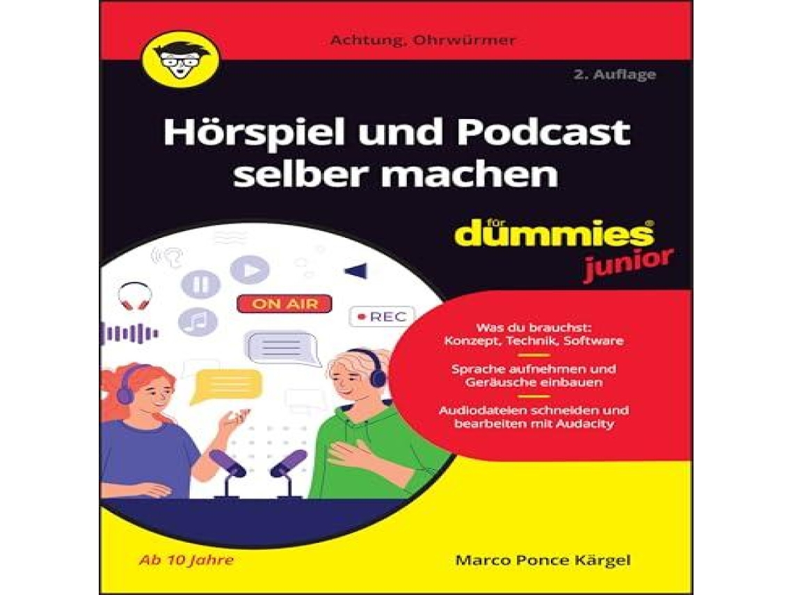 Livro Hörspiel und Podcast selber machen für Dummies Junior de Marco Ponce K&Auml e Rgel (Alemão)