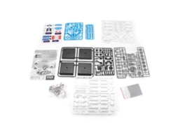 Mali brinquedo Espacial 4 em 1 Fun Space Toys com Satélites Veículos Brinquedo Educativo Stem