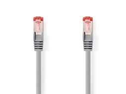 Cat6 Network Cable Rj45 Male Rj45 Male S/Ftp 0.15 M Round Lszh Grey Label NEDIS