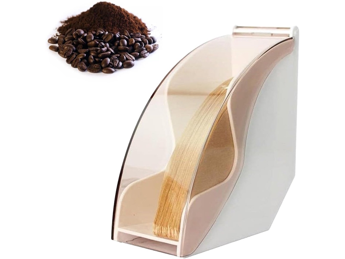 Porta-filtros De Café - Capacidade Para 100 Filtros Suporte Filtro Saco Cônico Papel