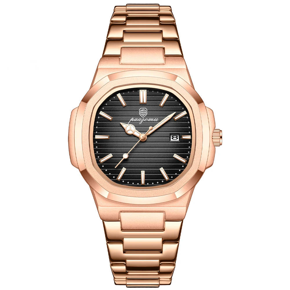 Relógio Business Casual (dourado E Preto), Clássico, Durável E Elegante