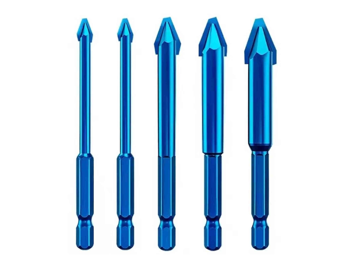 Broca Multifuncional De 6-12mm Com Cabeça Excêntrica E Curva Para Perfurar Azulejos