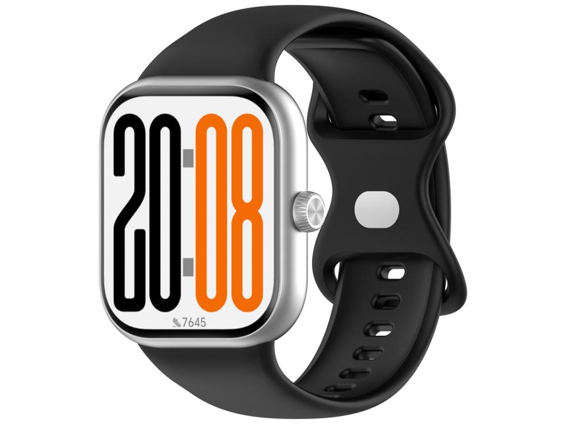 Bracelete para Honor Watch X5 Silicone Cor Sólida Fecho Borboleta Preta XIAOMOYU