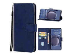 Capa De Couro Para Huawei P50 Pro (vermelha)