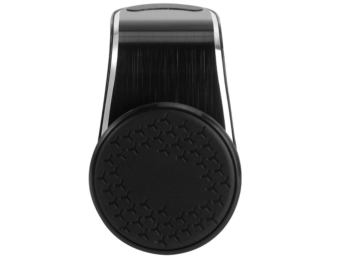 Suporte Magnético Universal Para Celular Veicular Com Saída De Ar, Compatível Com Gps E Para Carro. Preto.