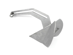 Arado Galvanizado Âncora Escape Prateado 20 Lbsseachoice