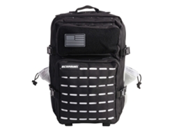 Mochila de Viagem ELITRAINX V2 45L Preto e Branco (50x30x30 cm - 45L)