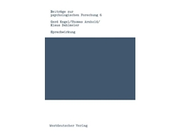 Livro Sprachwirkung De Gerd Kegel (alemão)