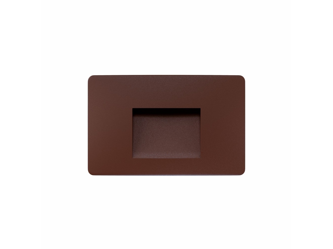 Lampada Da Terra Cilindrica Varyo3, Led 15w 578lm 3000k, Alluminio Pressofuso, Ip54, Finitura Corten, Altezza 80 Cm - Isyluce