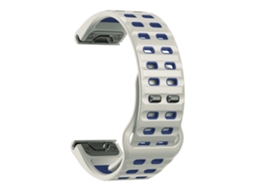 Pulseira de 22 mm com Sistema de Aperto Rápido para Garmin Fenix 8/7, Branco SIURN