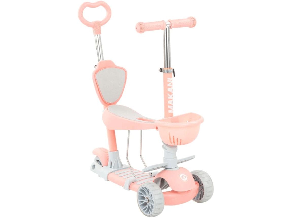 Trotinete KIKKABOO Makani Bon Bon 4 em 1 Rosa (Idade Mínima: 2 anos)