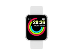 Pulseira esportiva com monitoramento cardíaco, pressão, tela colorida EOOCOO