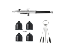 Kit De Pistola De Pintura K5 (preta), Incluindo Copo, Kit De Limpeza E Ferramentas De Reposição.
