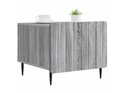 Mesa de Centro com Gaveta Sonoma Cinzento 49x50x42 Cm MAISON EXCLUSIVE