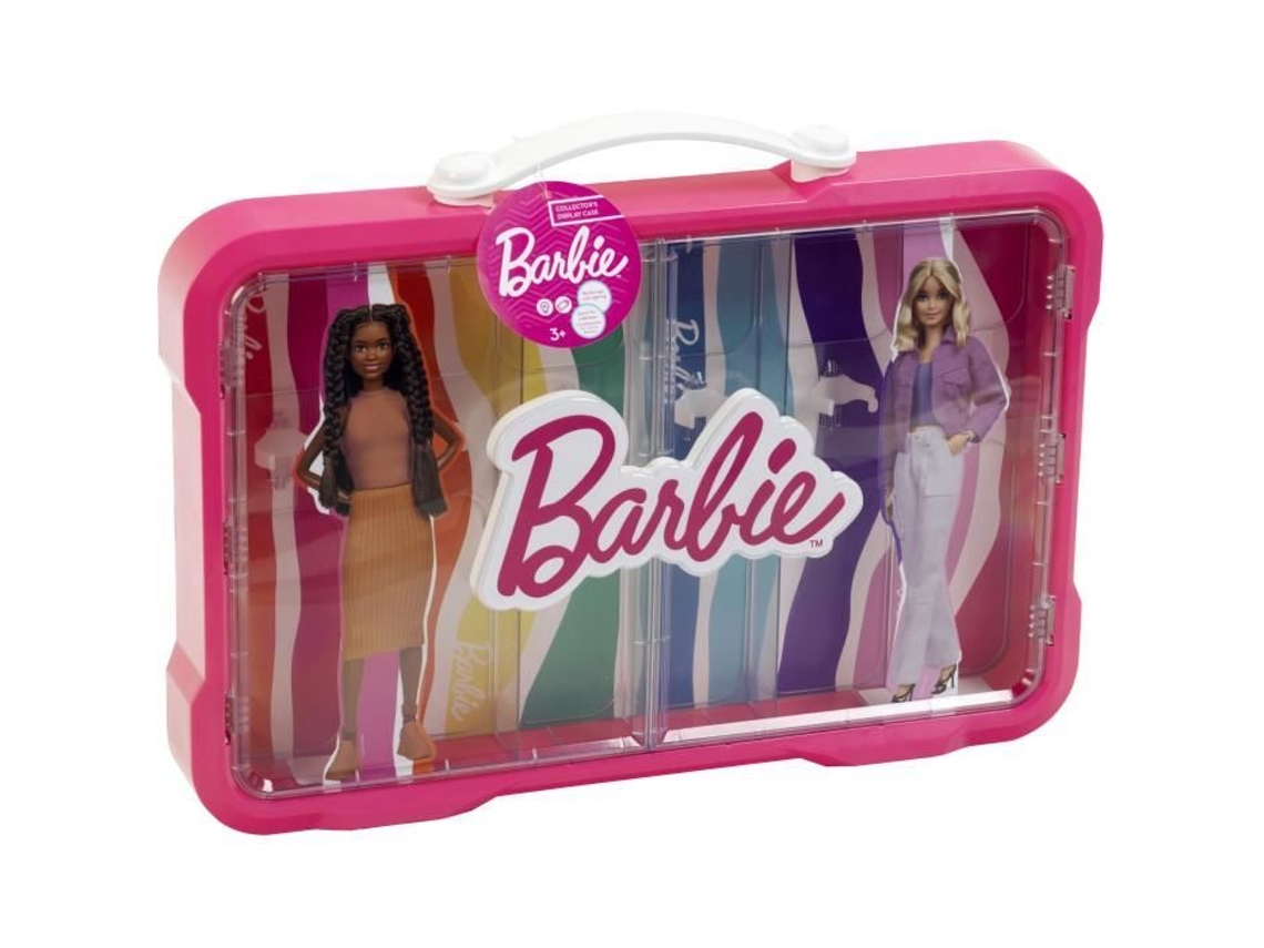 Malleta Vitrine Barbie Klein 5808 Para 6 Bonecas Com Fecho Luminoso A Partir De 3 Anos