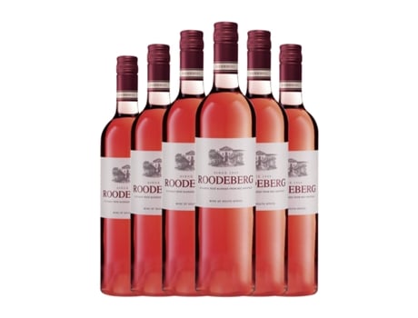 Vinho rosé KWV Roodeberg Rosé Syrah Western Cape (0.75 L - 6 Unidades)