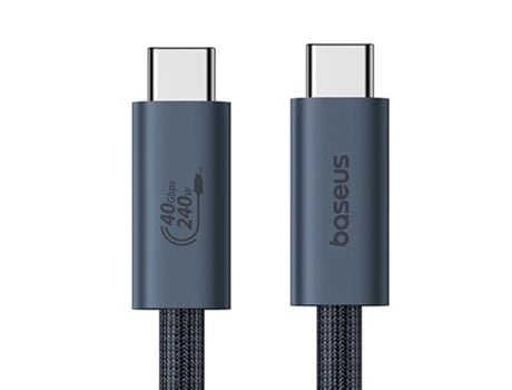 Cabo Usb-c To Charging Baseus Preto