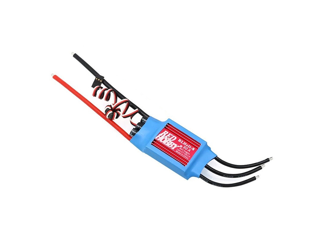 com Ficha Macho de 3,5 Mm + T Redhobby Blheli S 80a Esc Brushless 3 7s para Aeromodelos de Asa Fixa MDUG