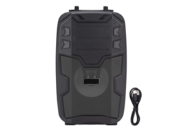 Caixa de Som de Karaokê Portátil EOOCOO (luz Led Bluetooth 5.0)