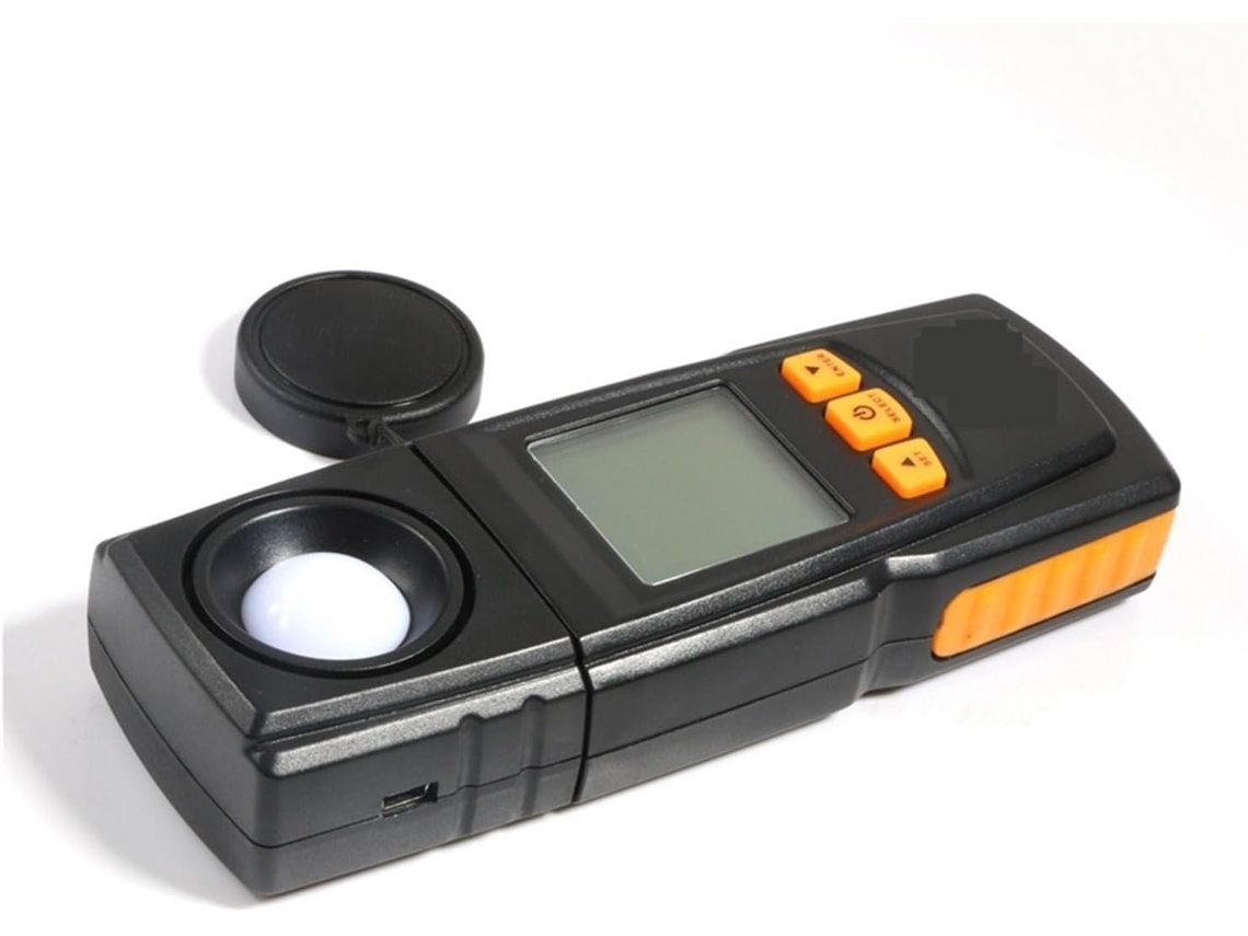 Conjunto de 5 Medidores de Lux Digitais Gm1020, 0~200000 Lux, Fotômetro Portátil para Teste. SFUSHOS
