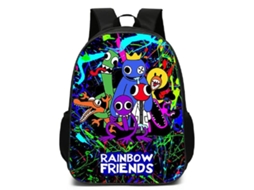 Mochila Rainbow Friends Para Escola, Viagem E Presente.