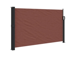 Retractable Side Awning, Retractable Side Awnings Vidaxl Marrom Poliéster (120 X 600 Cm)