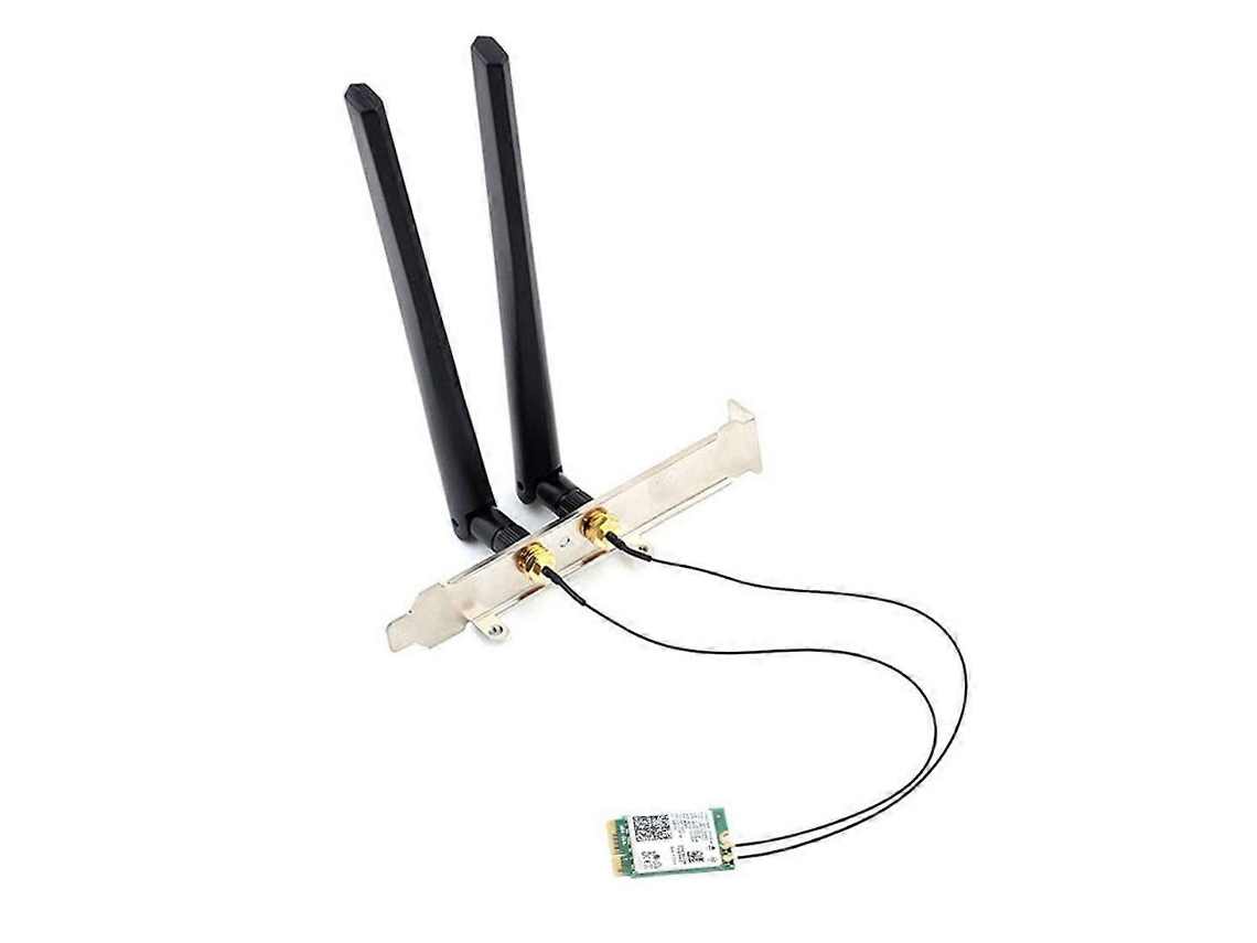 Lurelia Placa Wi-fi M.2 Ngff Ax201 Ax201ngw Wi-fi 6 3000 Mbps 2,4 Gbps Dual Band 2,4/5 Ghz Bluetooth 5.0