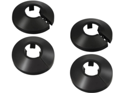 Conjunto De 20 Placas Cobertura Para Encanamento, 15mm, Colares Para Tubos De Radiador, Revestimento Cromado