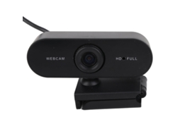Câmera De Computador Com Microfone Webcam Hd 1080p Para Monitor De Videoconferência