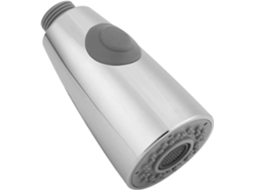 Grifo de Cocina de Reemplazo Con Dos Funciones, Boquilla Extraíble para Fregadero, Acero Inoxidable de 1/2 Pulgada (brillante)
