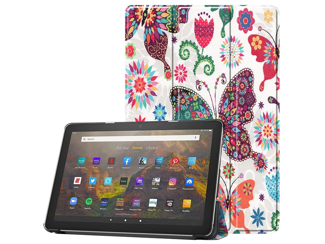 Capa Para Tablet Lurelia, Compatível Com Samsungbutterfly Tab A8 10,5" X205/x205 2021, Couro Sintético, Função Sono, Proteção Antiquedas