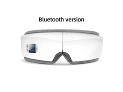 Oculos Massageadores Elétricos para Olhos Dobráveis​​com Aquecimento, Compressa Quente E Máscara para Olhos Inteligente Recarregável Via Bluetooth.