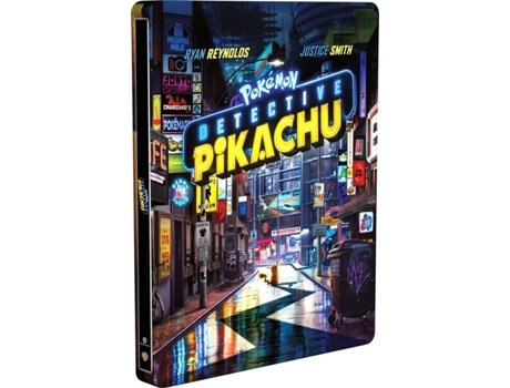 Blu-Ray Pokémon: Detective Pikachu Blu-Ray 3D + 2D Steelbook (Edição em Espanhol)