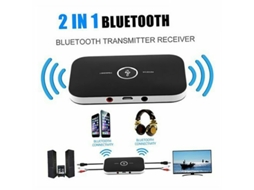 Adaptador Bluetooth Áudio, 2 Em 1, Para Tv