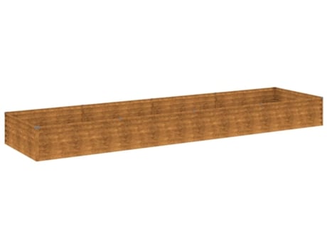 Canteiro Elevado De Jardim 387X100X36 cm Aço Corten VIDAXL