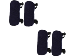 2 Pares De Almofadas Apoio Braço Em Espuma Viscoelástica, Resistentes E Duráveis, Perfeitas Para Cadeiras De Jogos E