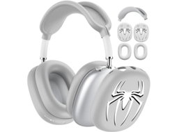 Capa Eifson Para Airpods Max 1/2, Padrão Aranha 3-em-1 Neutro (light Gray)