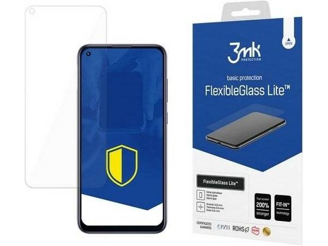 Película Vidro Temperado Samsung Galaxy M11 3MK Flexiglass Transparente