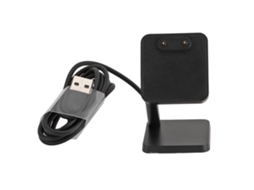 Base Para Carregamento De Smartwatch Com Cabo Magnético Usb Para Fit 3 Sm‑r390 Preto