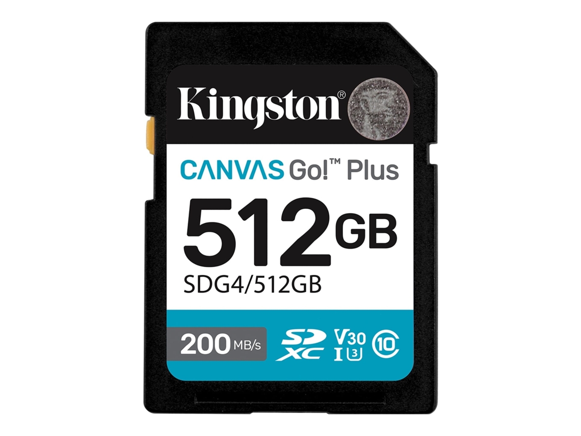 SDXC Kingston Canvas Go+ G4 512GB