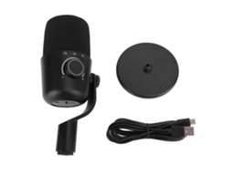 Microfone Usb LAXISCREED com Mudo Rápido e Luz Ambiente