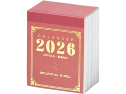 Petit Calendrier 2026 Organizador À Pages Arrachables 365 Jours