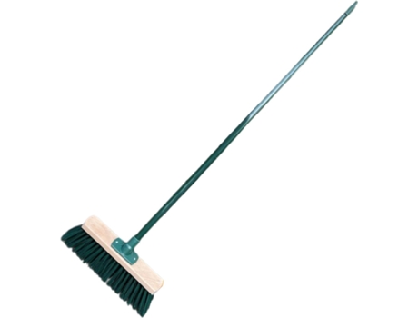 Vassoura SYNX TOOLS Verde Vassoura de Rua / Vassouras de Exterior Vassouras com Cabo 117 Cm Vassoura