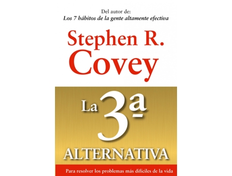 Livro La 3ª Alternativa de Stephen R. Covey (Espanhol)