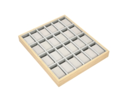Tábua De Apoio De Bijuterias Cesta 40x33,5x4,5 Cm Cinza